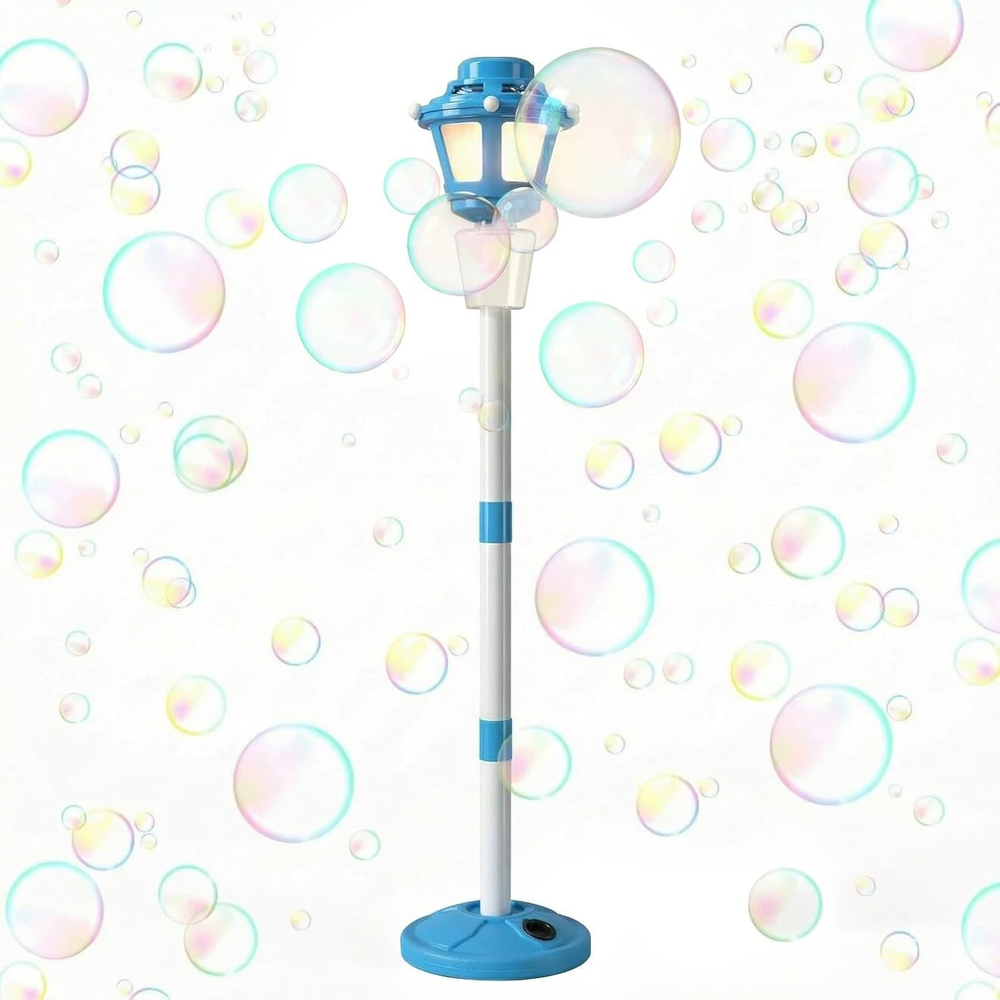 Light-up bubble machine