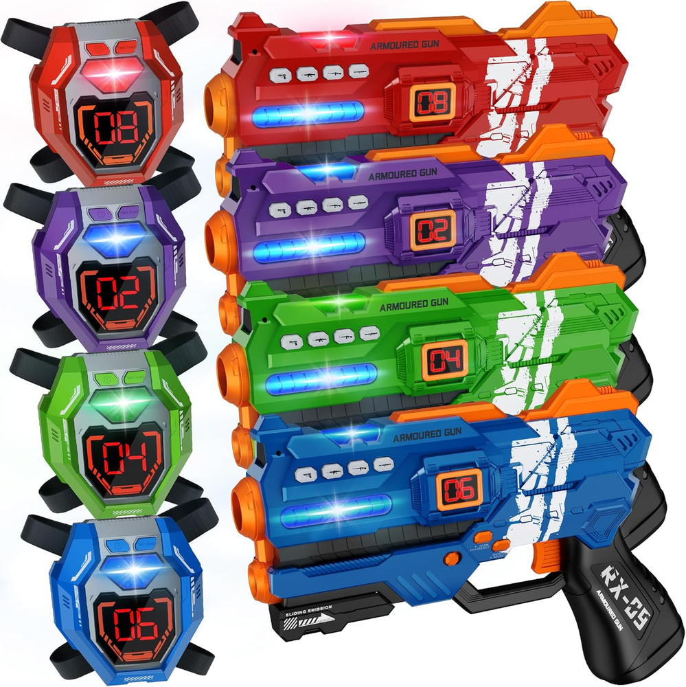 Laser tag blaster set