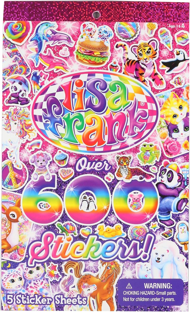 Lisa Frank sticker sheets