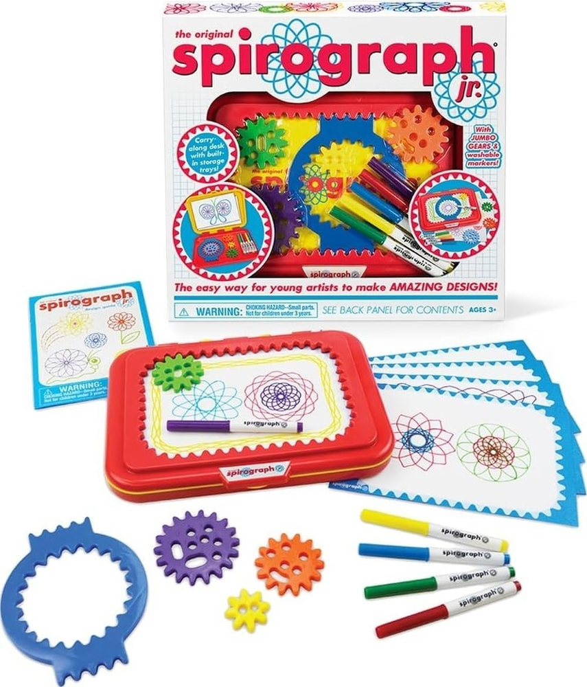 Spirograph drawing set